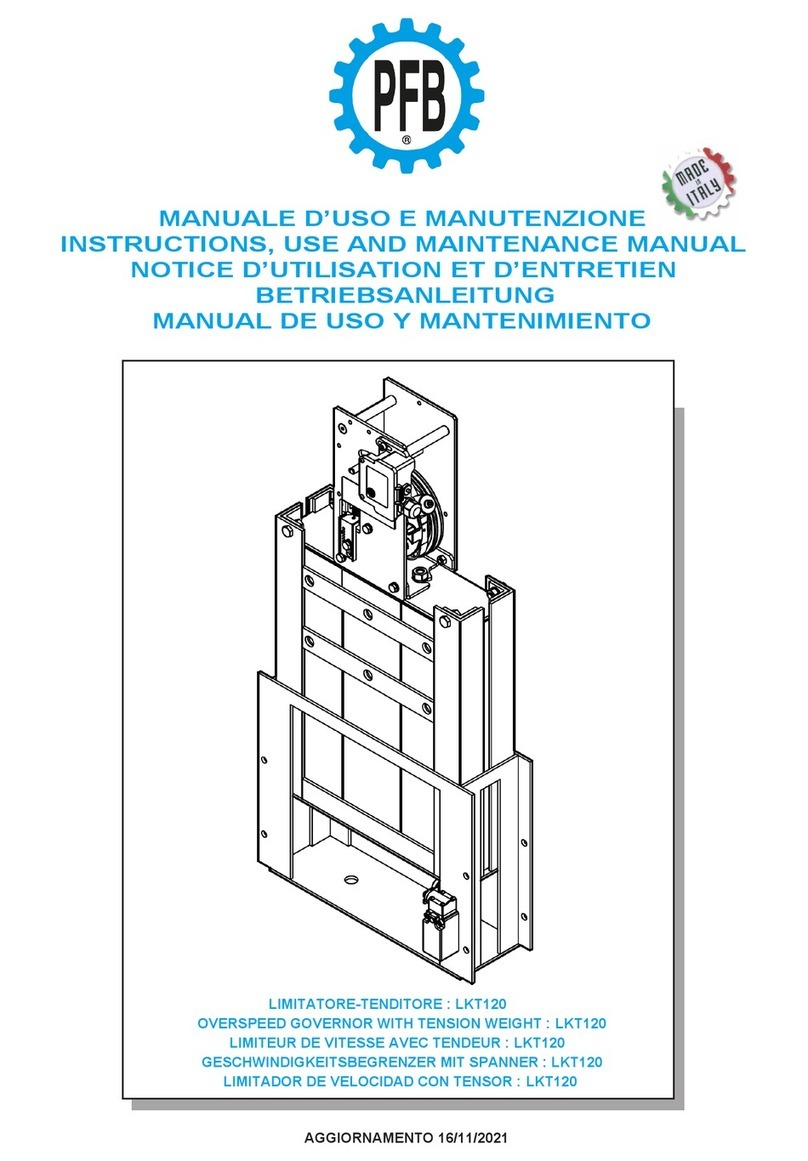 PFB LKT120 Specification sheet