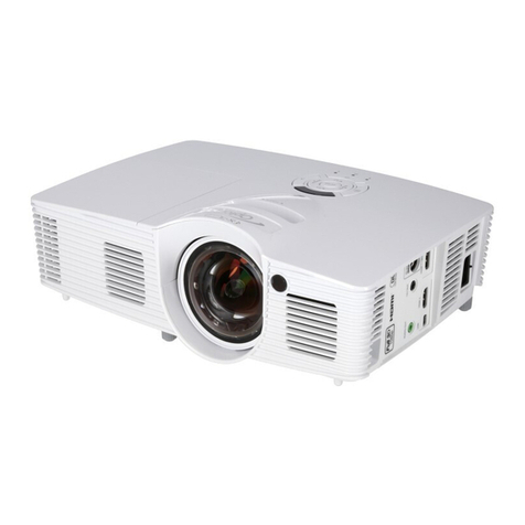 Optoma GT1080e User manual