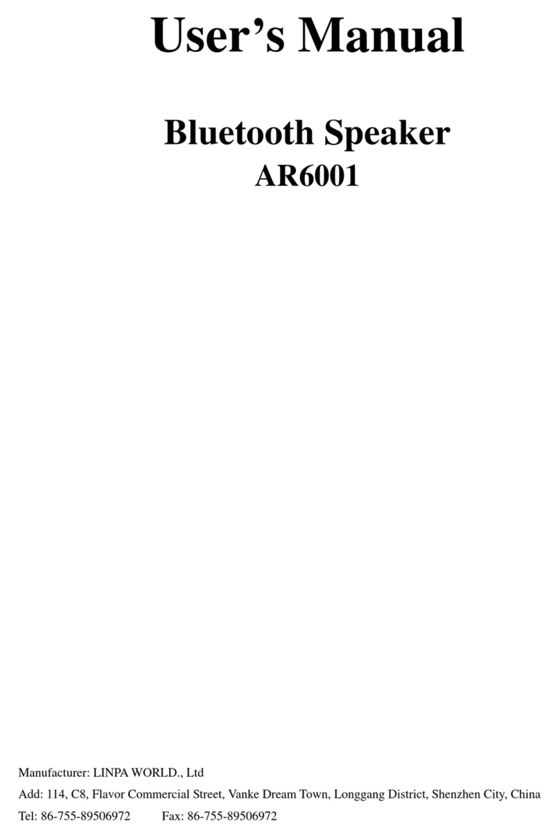 Linpa World AR6001 User manual