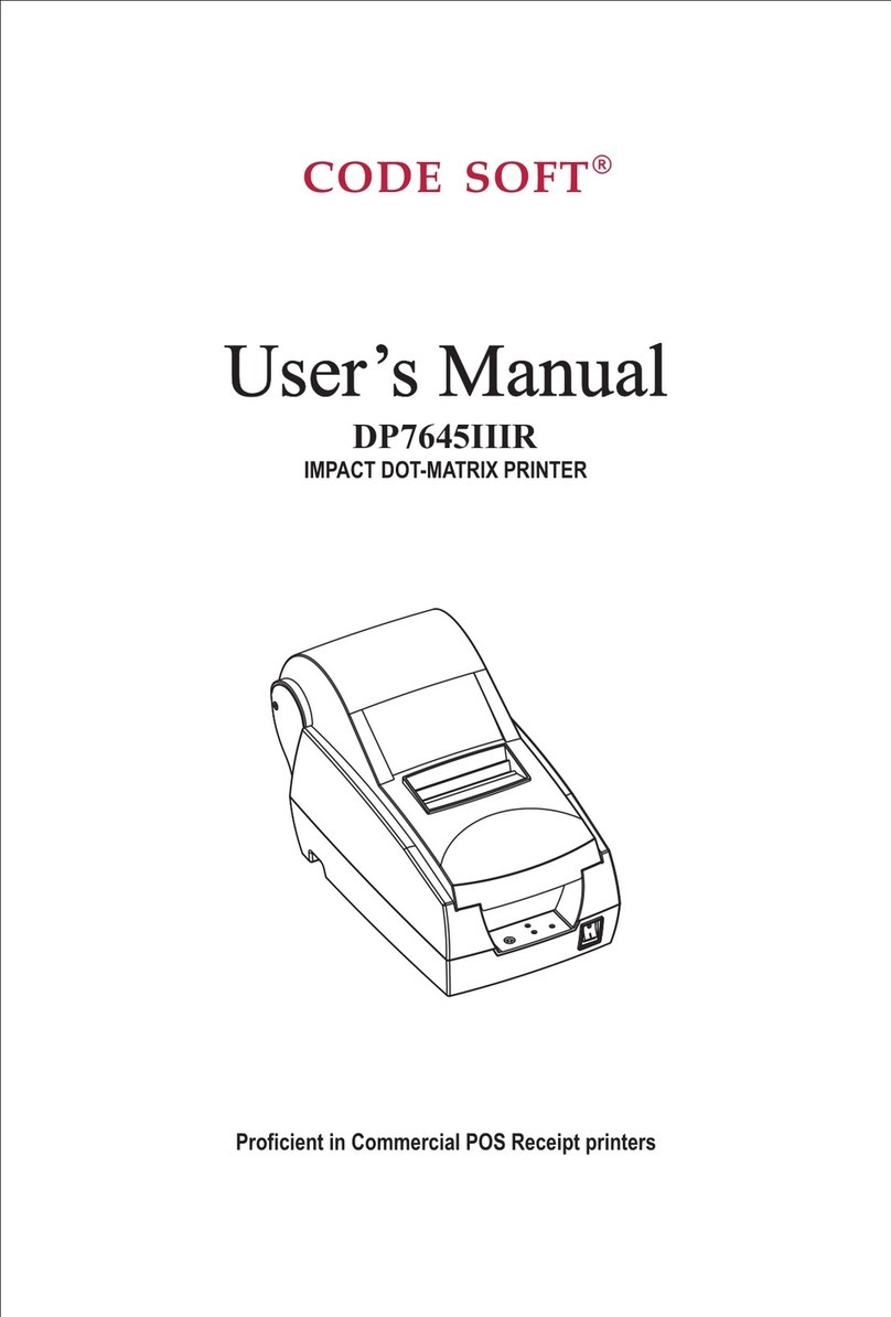 Codesoft DP7645IIIR User manual