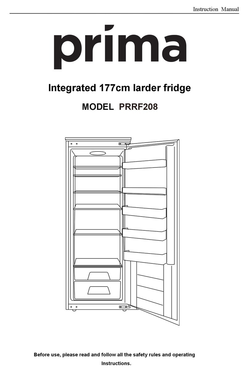 Prima PRRF208 User manual