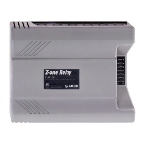 CALEFFI Z-one ZVR103 User manual