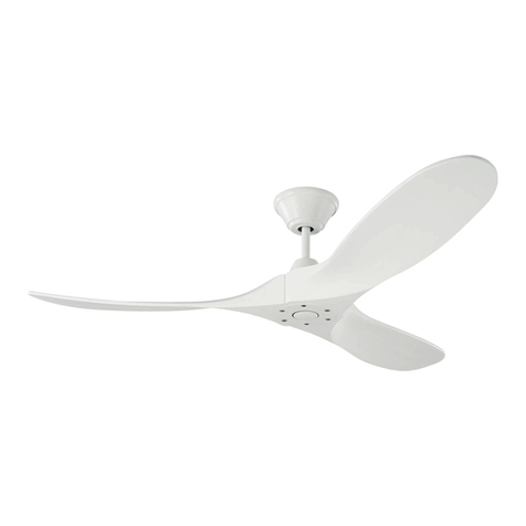 Monte Carlo Fan Company Maverick II 3MAVR52 Series Owner's guide and installation manual Monte Carlo Fan Company Maverick II 3MAVR52 Series Owner's guide and installation manual