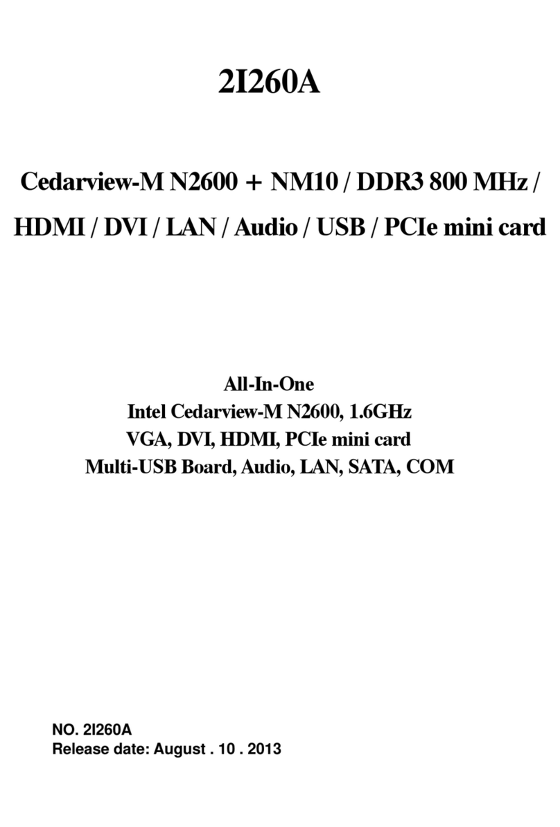 Lex Computech 2I260A quick start guide