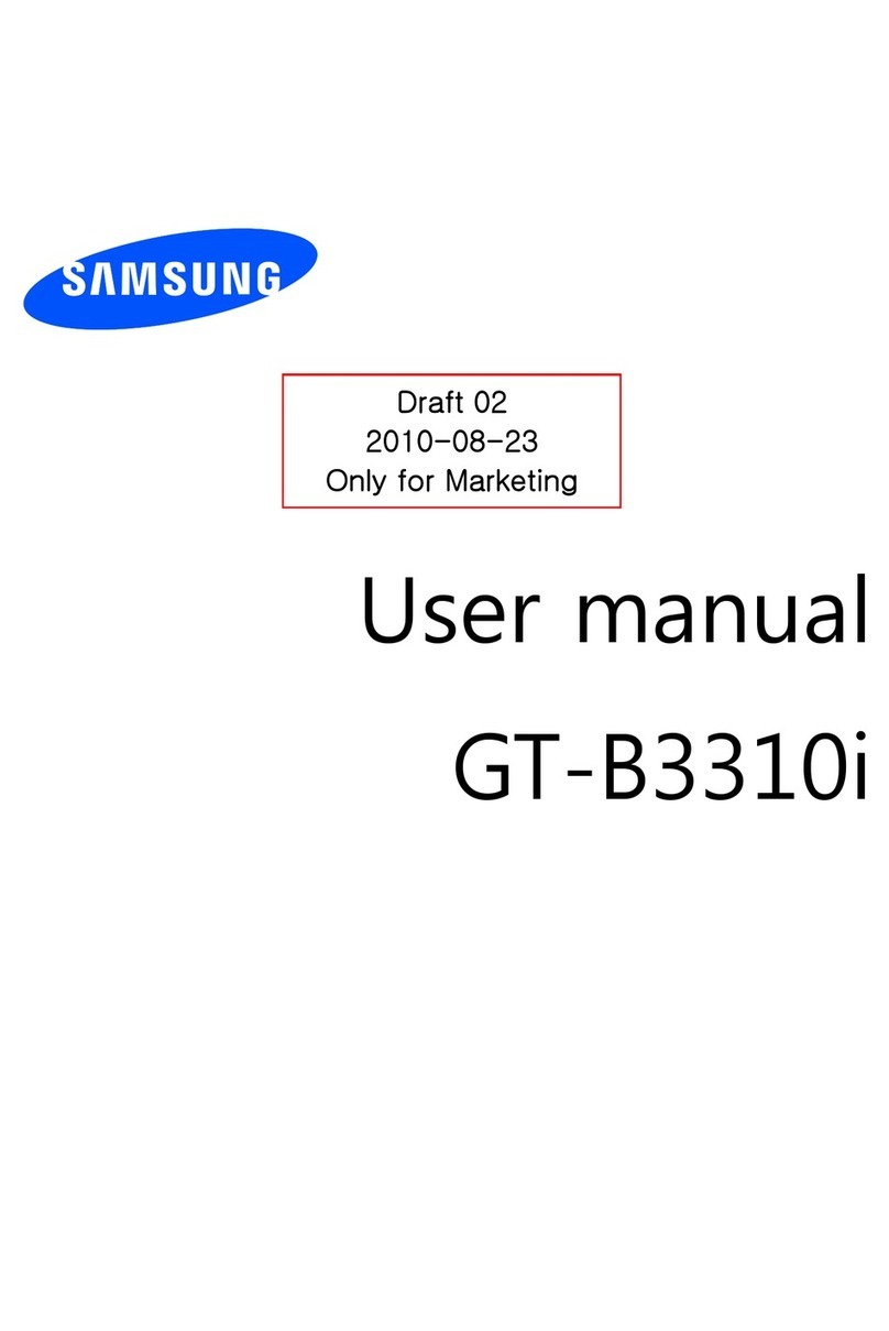 Samsung GT-B3310i User manual