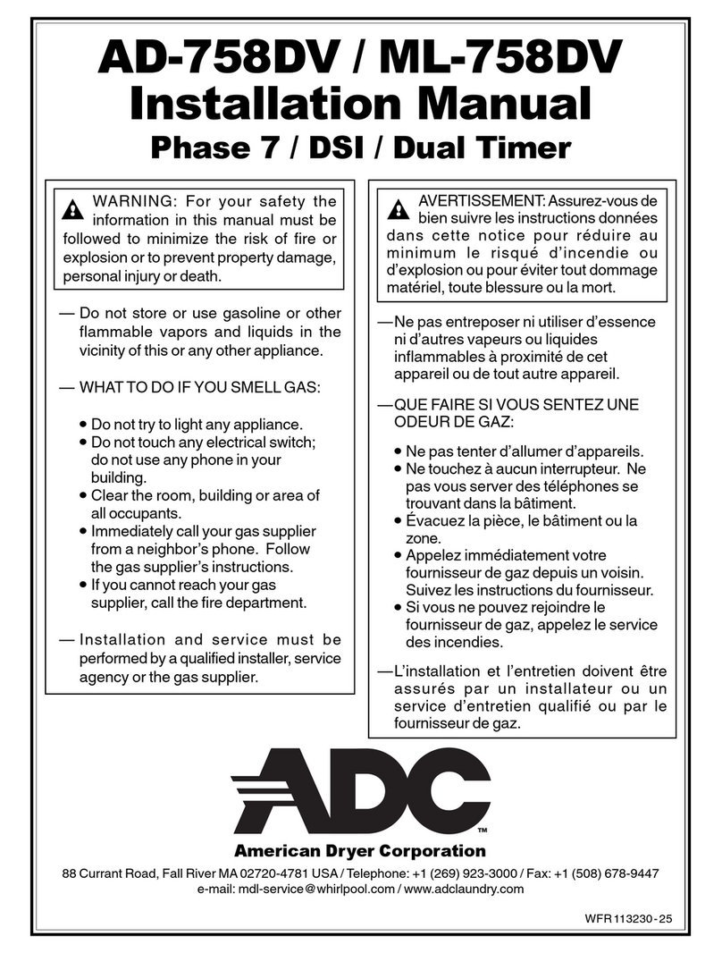 ADC ML-758DV installation manual