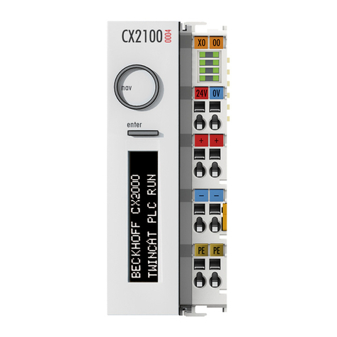Beckhoff CX2100-0004 User manual
