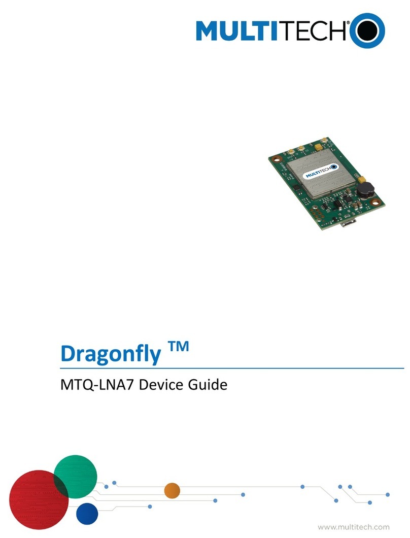 Multitech Dragonfly MTQ-LNA7 User manual Multitech Dragonfly MTQ-LNA7 User manual
