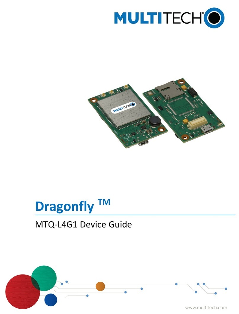 Multitech Dragonfly MTQ-L4G1 User manual Multitech Dragonfly MTQ-L4G1 User manual