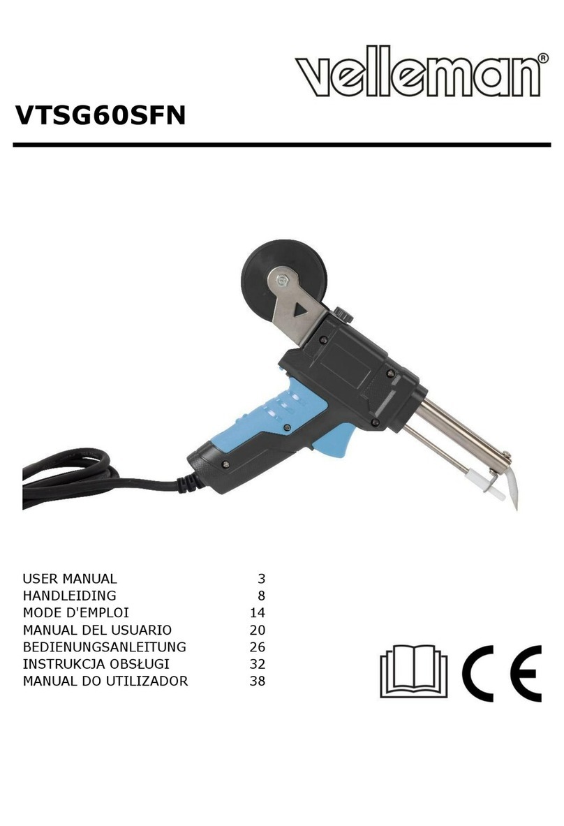 Velleman VTSG60SFN User manual
