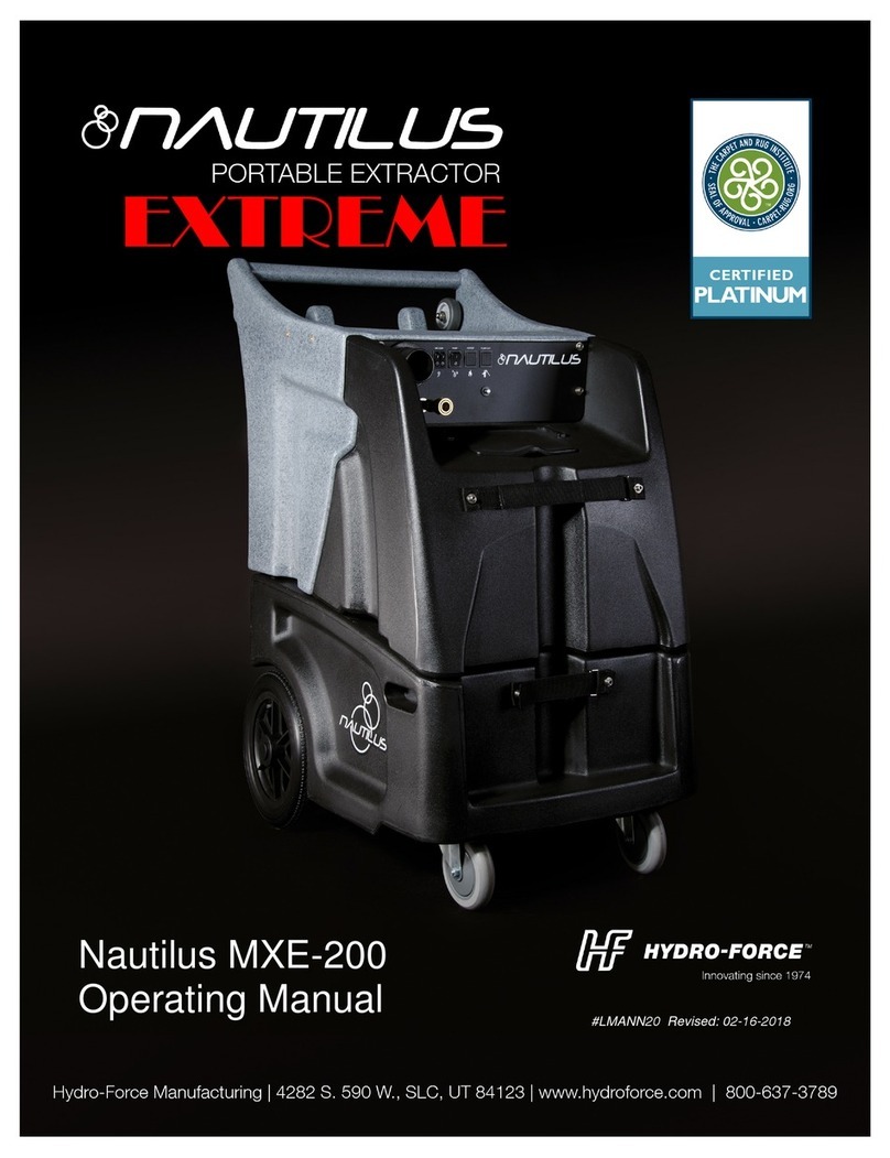 Hydro-Force Nautilus Extreme MXE-200 operating manual
