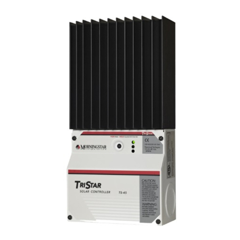 Morningstar TriStar TS-60M Installation, operation and maintenance manual