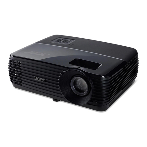 Acer X1626H Series User manual