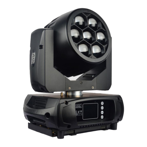 Event Lighting BM7W10RGBW user manual