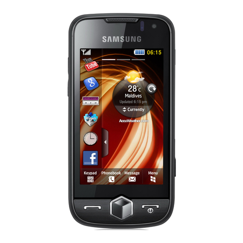 Samsung S8000 User manual