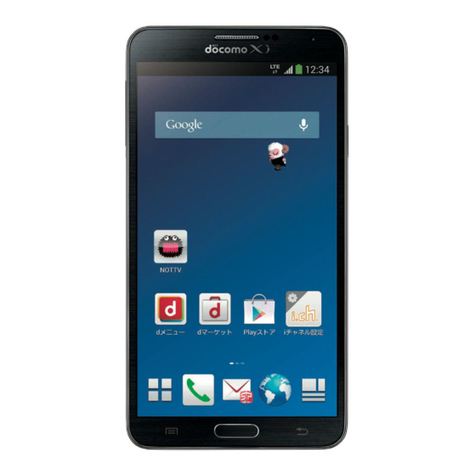 Samsung Galaxy Note 3 Docomo SC-01F User manual