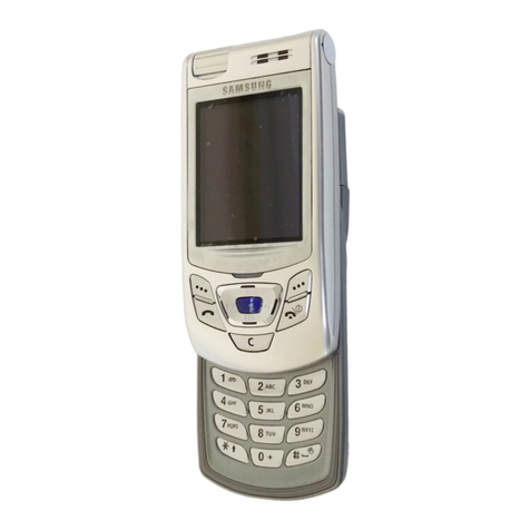 Samsung SGH-D410 User manual