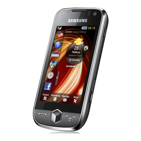 Samsung GT-S8000L user manual