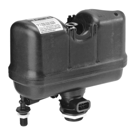 Flushmate 504 Series OWNER'S OPERATION AND INSTALLATION MANUAL