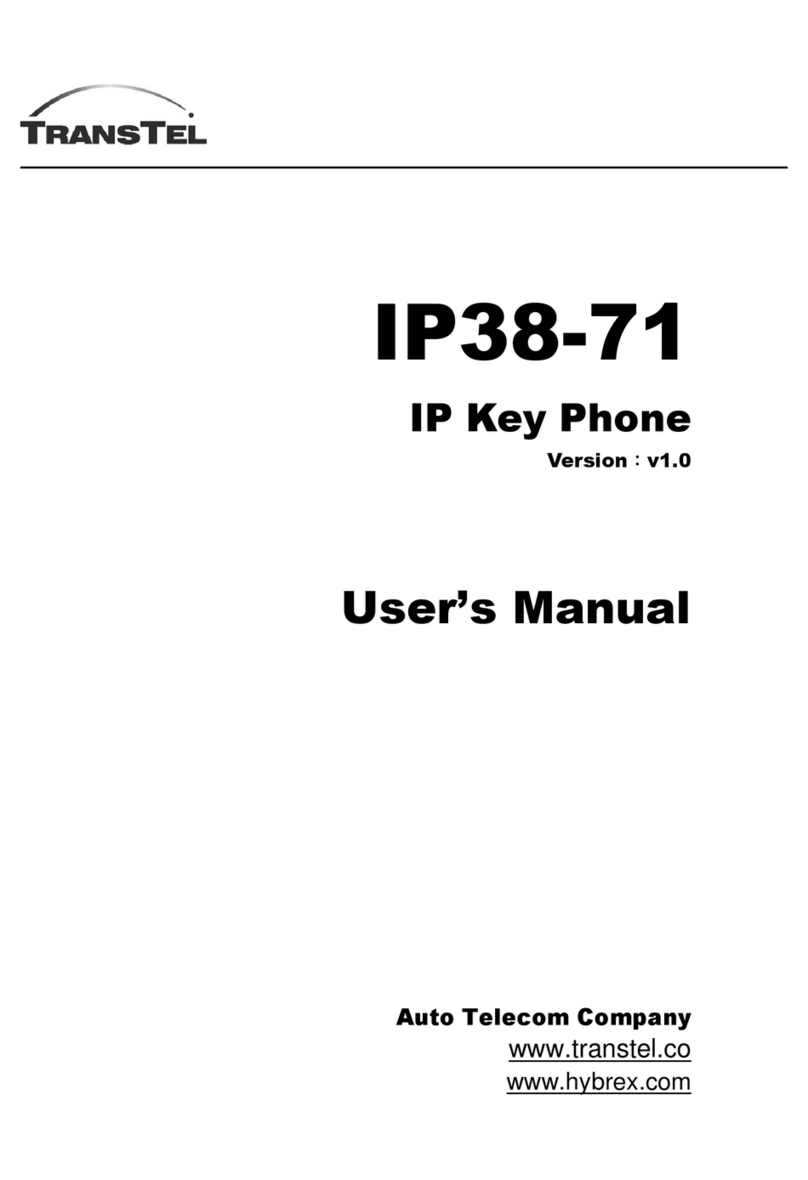 TransTel Communications IP38-71 User manual