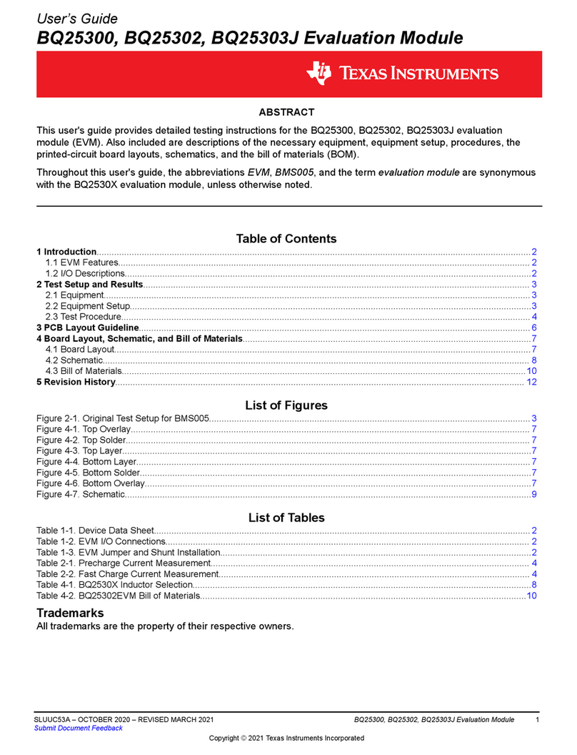 Texas Instruments BQ25303J User manual