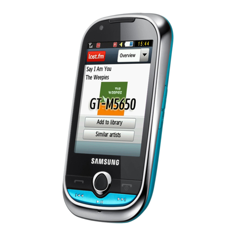 Samsung GT-M5650U User manual
