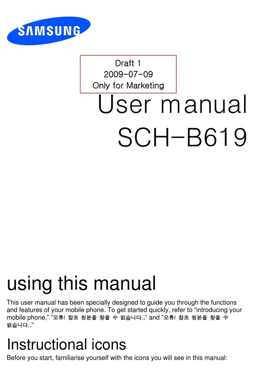 Samsung SCH-B619 User manual