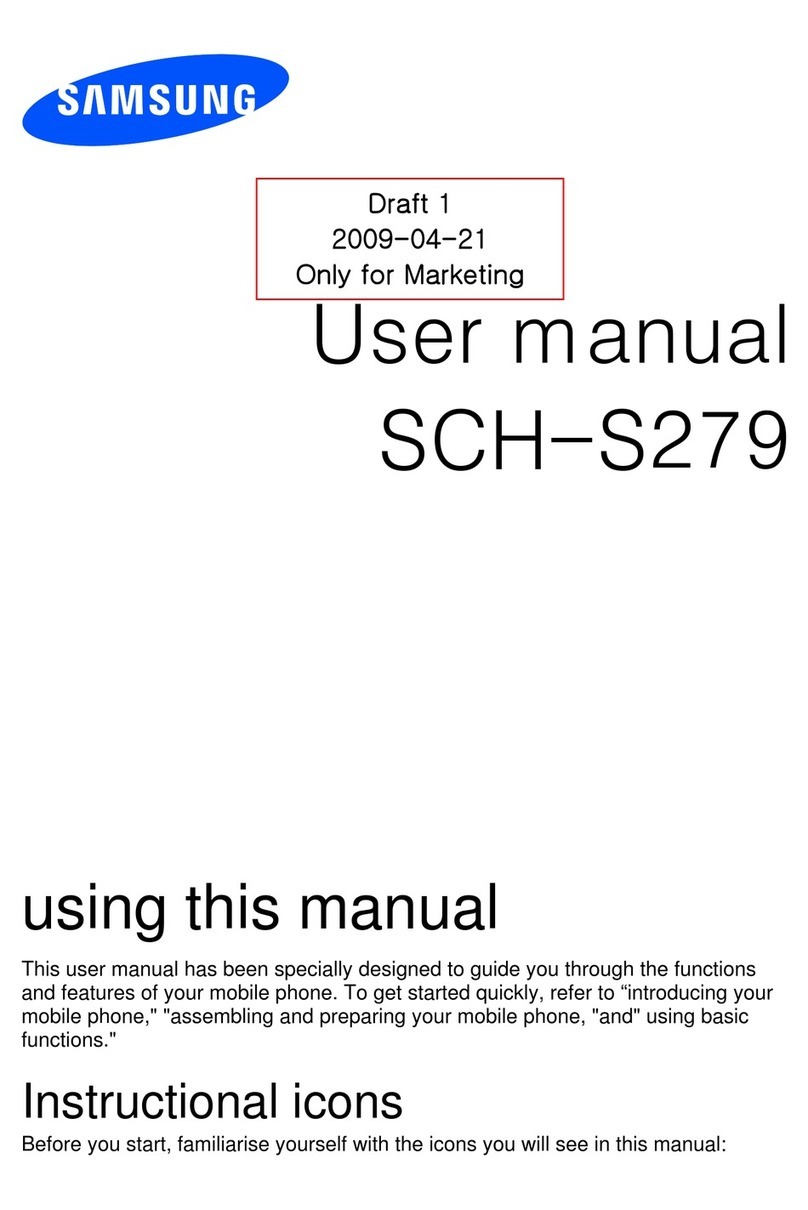 Samsung SCH-S279 User manual