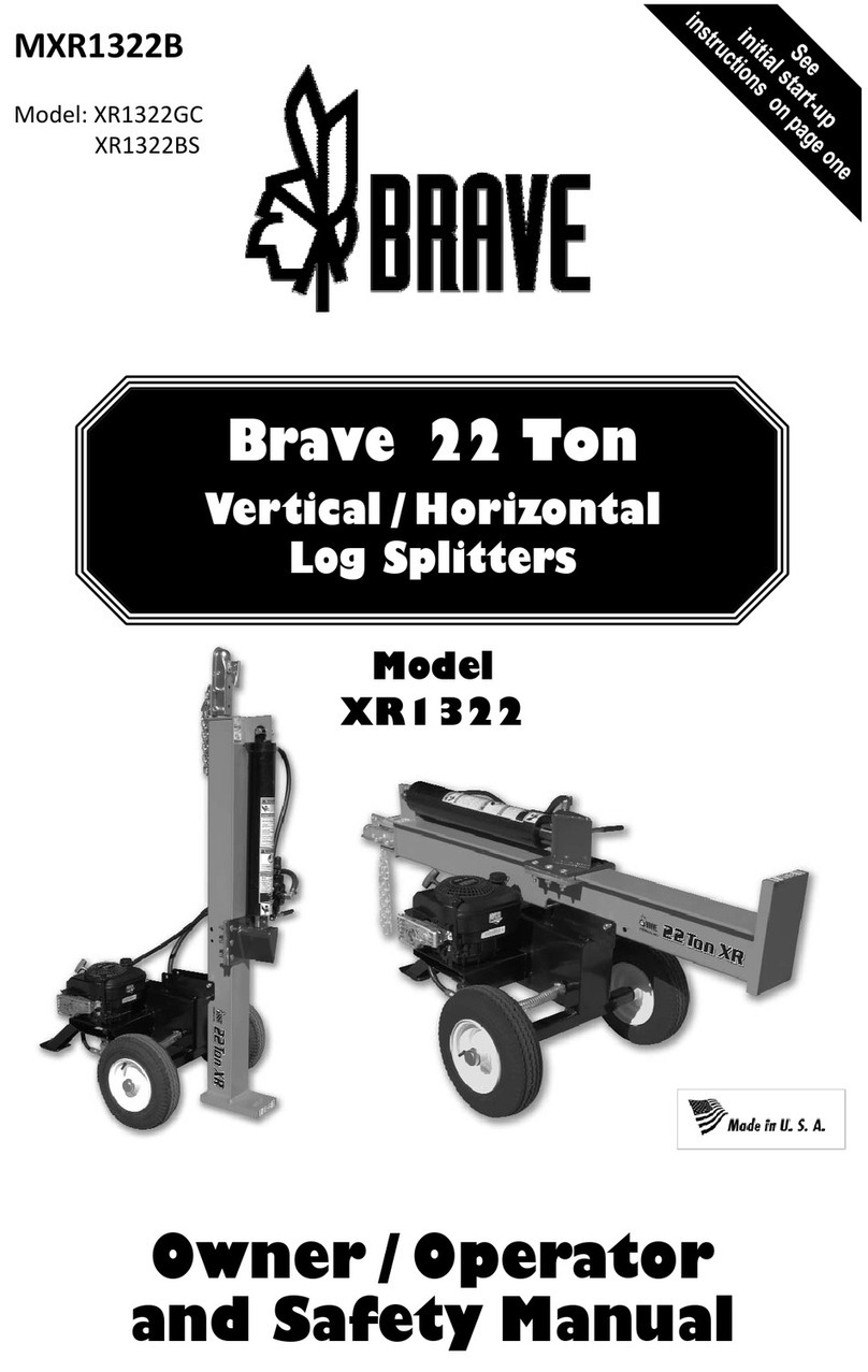 Brave MXR1322B Instruction Manual