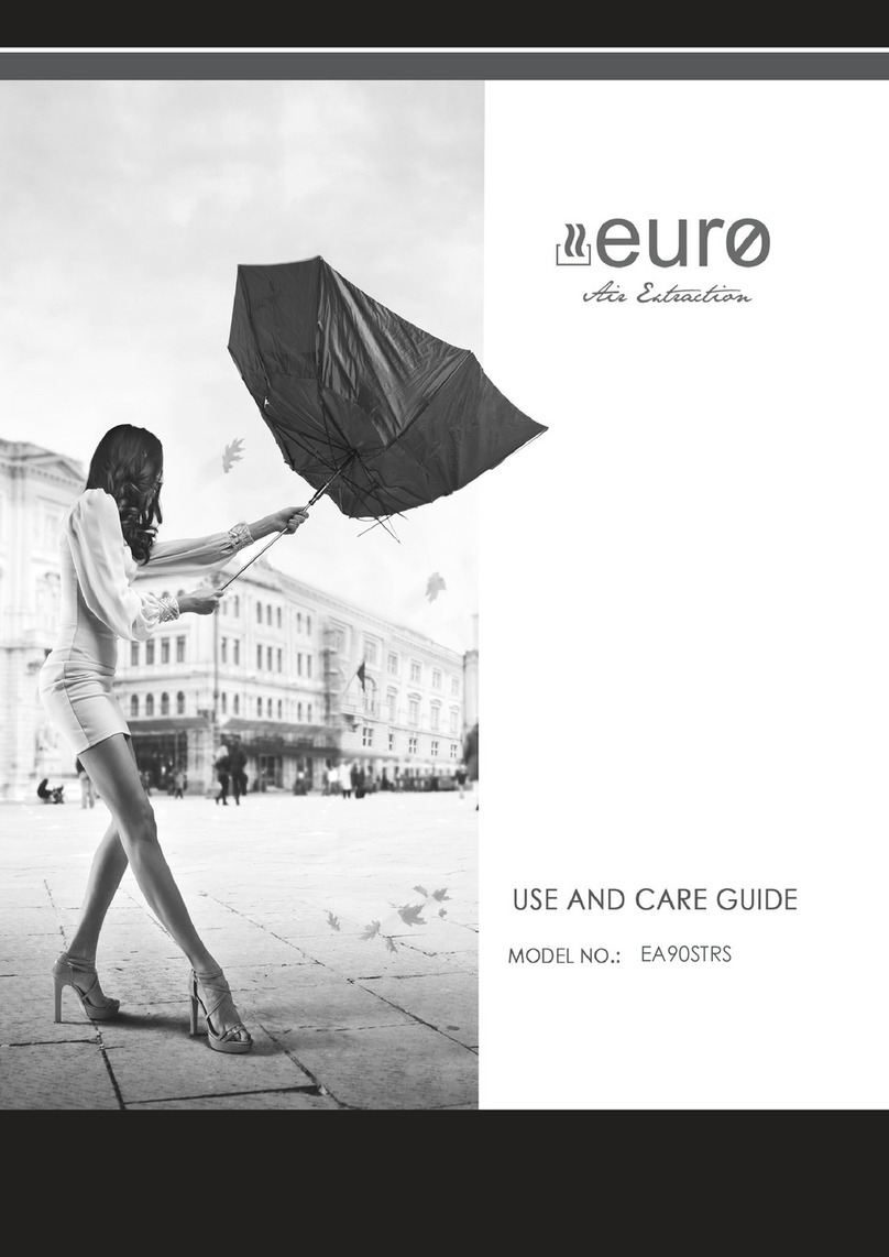EURO EFS900DTSX Use and care guide