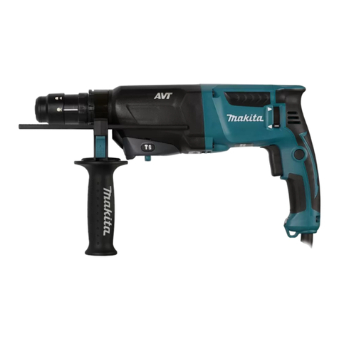 Makita HR2610X5 instruction manual