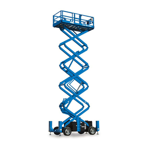 Terex Genie GS84D-401 Installation and operating manual