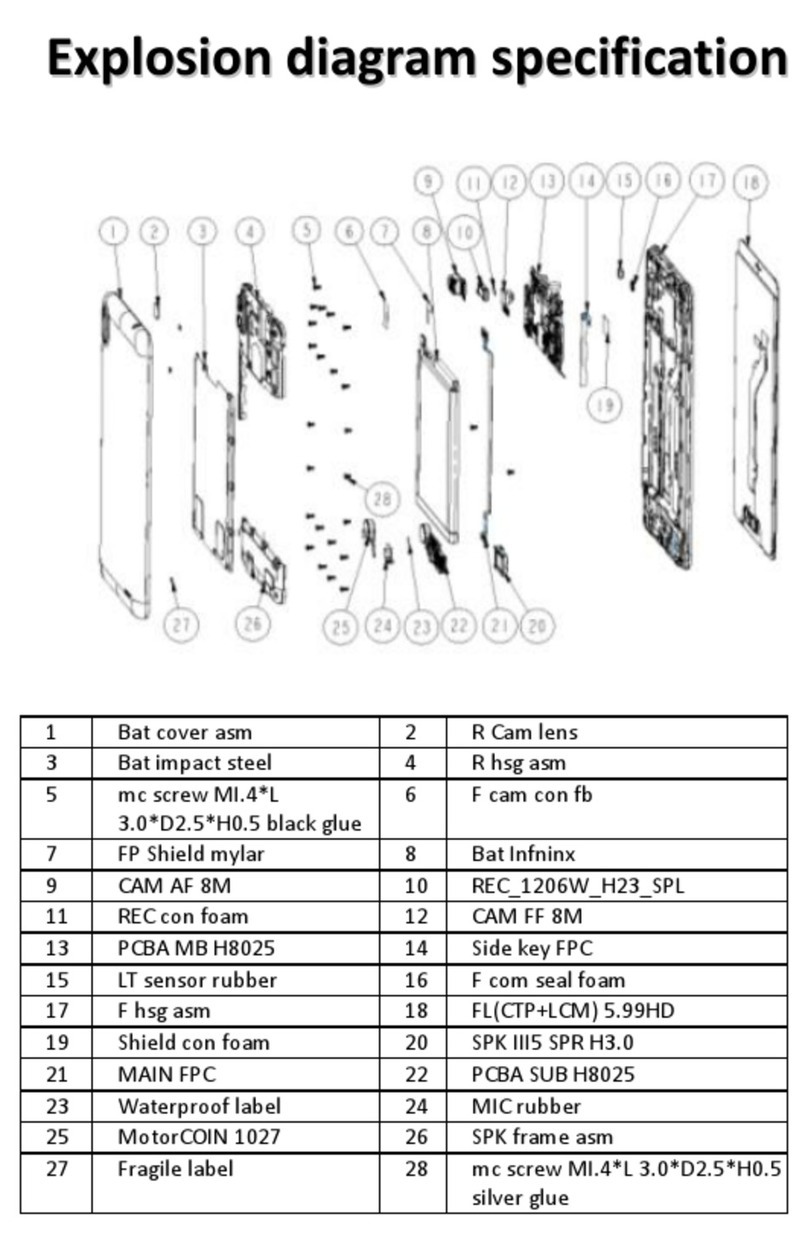 Infinix X609B User manual