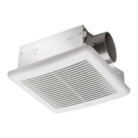 Delta Breez VFB70F Installation and operating instructions