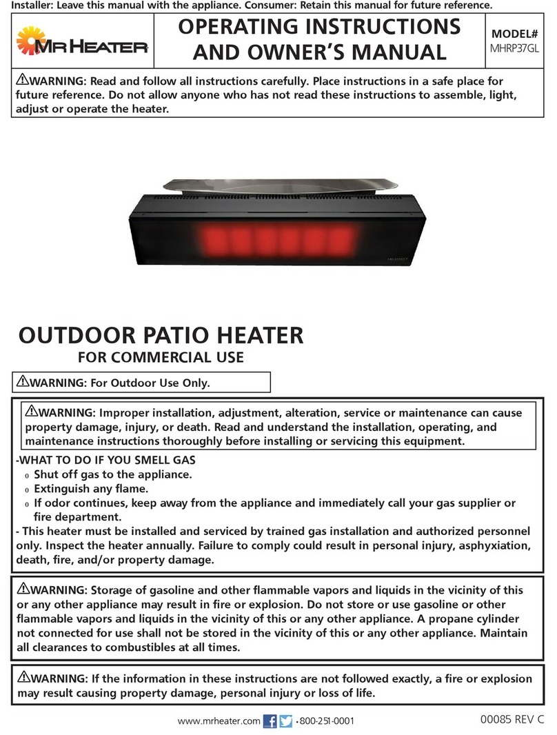 MrHeater MHRP37GL Assembly instructions