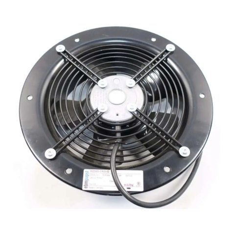 Ebmpapst W2D200-CA02-02 User manual
