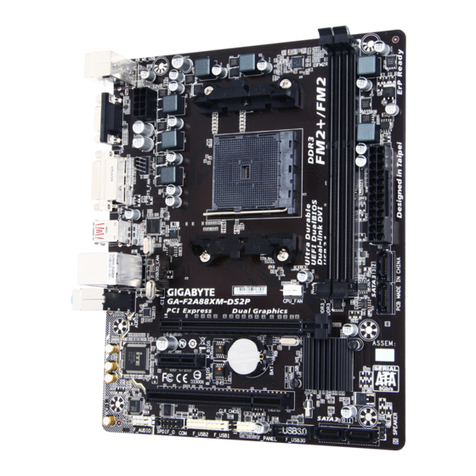 Gigabyte GA-F2A88XM-DS2P User manual