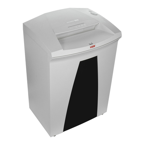 HSM Securio B34c operating instructions