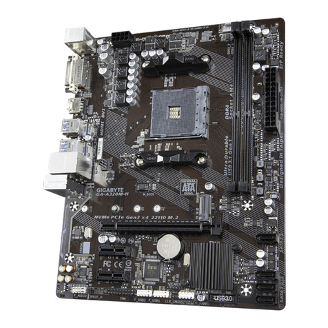 Gigabyte GA-A320M-H User manual