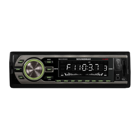 SoundMax SM-CCR3035 instruction manual