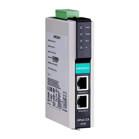 Moxa Technologies NPort IA-5150-M-SC User manual