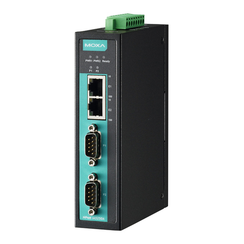 Moxa Technologies NPort IA5000A Series User manual Moxa Technologies NPort IA5000A Series User manual