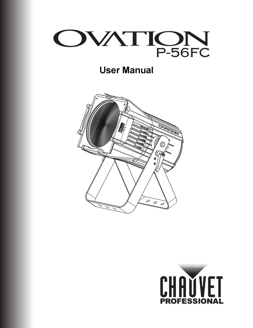 Chauvet Professional OVATION P-56 user manual
