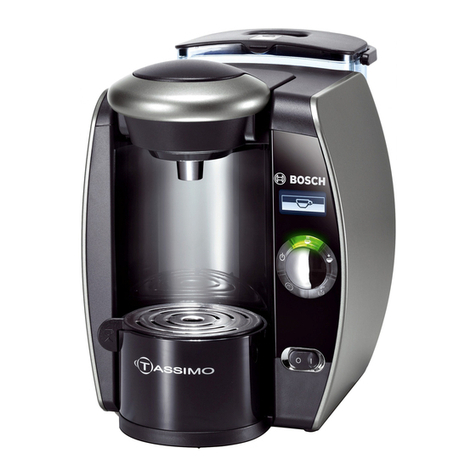Bosch Tassimo TAS 42 Series User manual