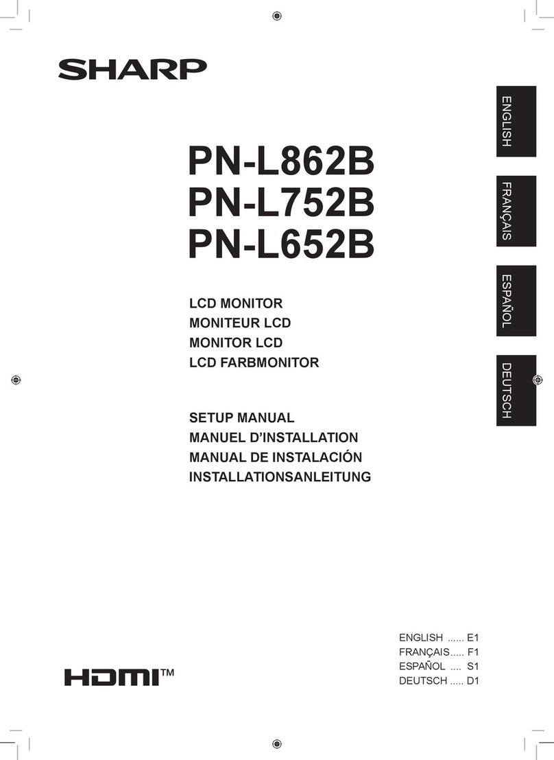 Sharp PN-L752B User guide Sharp PN-L752B User guide