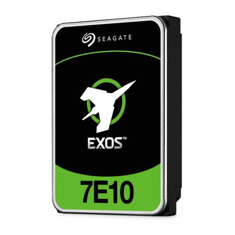 Seagate Exos 7E10 User manual Seagate Exos 7E10 User manual