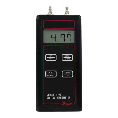 Dwyer Instruments 477B Series Manual
