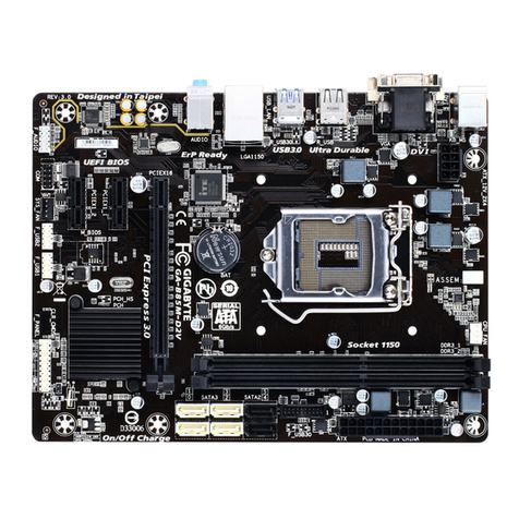 Gigabyte GA-B85M-D2V user manual