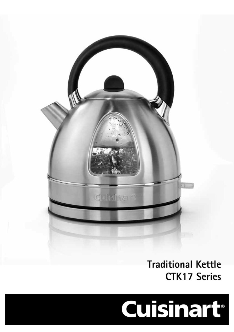 Cuisinart CTK17GU User manual