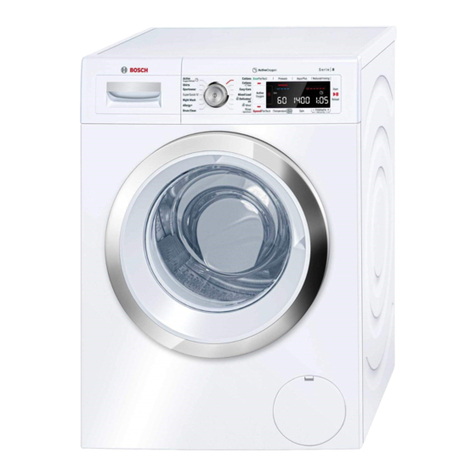Bosch WAW28750GB Instruction manual and installation instructions
